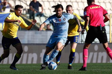 Ernesto Torregrossa (Pisa) İtalya 'nın Modena şehrindeki Alberto Braglia Stadyumu' nda Modena FC 'ye karşı Modena FC maçı sırasında, 11 Mart 2023 - Fotoğraf: Luca Dilibert