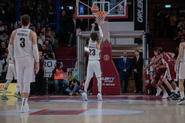 Daniel Hackett (Segafredo Virtus Bologna) İtalya Basketbol Şampiyonası sırasında Umana Reyer Venezia ile Virtus Segafredo Bologna arasında Venedik, İtalya 'da Taliercio' da, 12 Mart 2023 - Fotoğraf: Mattia Radon