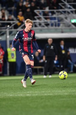 Jerdy Schouten (Bologna Fc) İtalya 'nın Bologna şehrindeki Renato Dall' Ara Stadyumu 'nda oynanan Bologna FC maçında 11 Mart 2023 - Fotoğraf: Gianluca Ricc