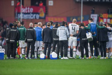 Ternana takımı İtalya 'nın Serie B maçı sırasında Cenova CFC Ternana Calcio' ya karşı Cenova, İtalya 'daki Luigi Ferraris Stadyumu' nda 12 Mart 2023 - Fotoğraf: Danilo Vig