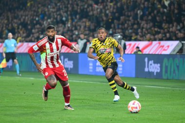 Yunanistan Süper Ligi, Maç 26 'da AEK FC' den 19 NICLAS ELIASSON, 12 Mart 2023 'te OPAP Arena' da AEK FC ile Olympiacos FC arasında oynanan karşılaşma. - Fotoğraf: Stefanos Kyriazis / LiveMedi