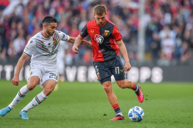 Francesco Cassata (Ternana) - Albert Gudmundsson (Genoa) İtalya 'nın Ceneviz kentinde oynanan Cenova CFC-Ternana maçı sırasında 12 Mart 2023 tarihinde oynanan Luigi Ferraris Stadyumu' nda oynanmıştır.