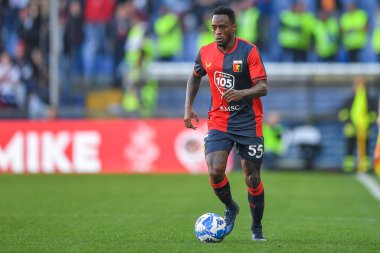 Ridgeciano Haps (Ceneviz) İtalya futbol takımı Serie B maçında Cenova CFC ile Ternana Calcio arasında Cenova, İtalya 'daki Luigi Ferraris Stadyumu' nda oynanan karşılaşmada, 12 Mart 2023 - Fotoğraf: Danilo Vig