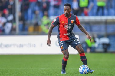 Ridgeciano Haps (Ceneviz) İtalya futbol takımı Serie B maçında Cenova CFC ile Ternana Calcio arasında Cenova, İtalya 'daki Luigi Ferraris Stadyumu' nda oynanan karşılaşmada, 12 Mart 2023 - Fotoğraf: Danilo Vig