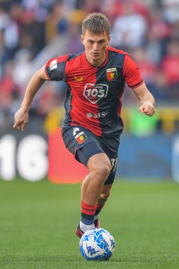 Albert Gudmundsson (Ceneviz) İtalya futbol takımı Serie B maçında Cenova CFC ile Ternana Calcio arasında Cenova, İtalya 'daki Luigi Ferraris Stadyumu' nda oynanan karşılaşmada, 12 Mart 2023 - Fotoğraf: Danilo Vig
