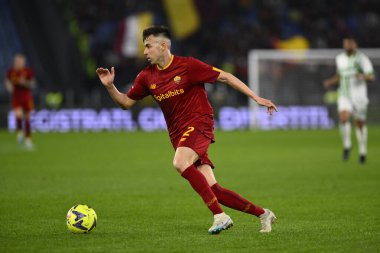 A.S. Roma 'dan Stephan El Shaarawy, Roma' nın başkenti Roma 'daki Stadio Olimpico' da 12 Mart 2023 tarihinde A.S. Roma ve ABD Sassuolo arasında düzenlenen Serie A Şampiyonası 'nın 26. gününde. - Fotoğraf: Domenico Cippitelli / LiveMedi