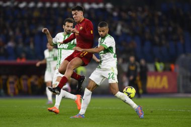 A.S. Roma 'dan Paulo Dybala, Roma' nın başkenti Roma 'daki Stadio Olimpico' da 12 Mart 2023 tarihinde A.S. Roma ve ABD Sassuolo arasında düzenlenen Serie A Şampiyonası 'nın 26. - Fotoğraf: Domenico Cippitelli / LiveMedi