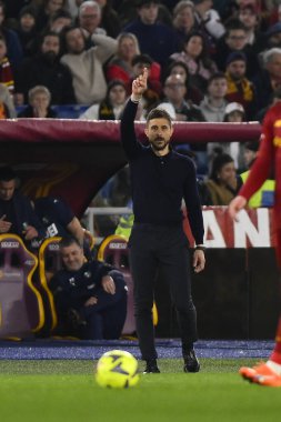 ABD 'li Sassuolo Alessio Dionisi, 12 Mart 2023' te İtalya 'nın başkenti Roma' da düzenlenen Stadio Olimpico 'da A.S. Roma ve ABD Sassuolo arasındaki Serie A Şampiyonası' nın 26. gününde. - Fotoğraf: Domenico Cippitelli / LiveMedi