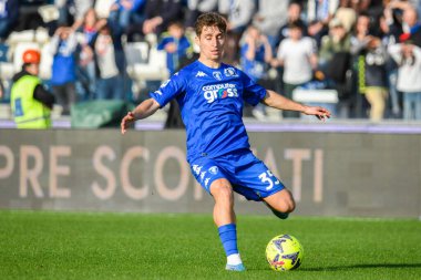 Empoli 'den Tommaso Baldanzi İtalya' nın başkenti Empoli 'deki Carlo Castellani Stadyumu' nda oynanan Udinese Calcio maçında, 11 Mart 2023 - Fotoğraf: Fabio Fagiolin