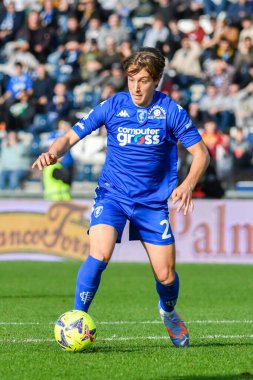 Empoli 'den Jacopo Fazzini İtalya' nın başkenti Empoli 'deki Carlo Castellani Stadyumu' nda oynanan Udinese Calcio maçında, 11 Mart 2023 - Fotoğraf: Fabio Fagiolin
