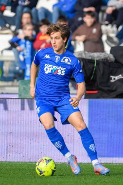 Empoli 'den Jacopo Fazzini İtalya' nın başkenti Empoli 'deki Carlo Castellani Stadyumu' nda oynanan Udinese Calcio maçında, 11 Mart 2023 - Fotoğraf: Fabio Fagiolin
