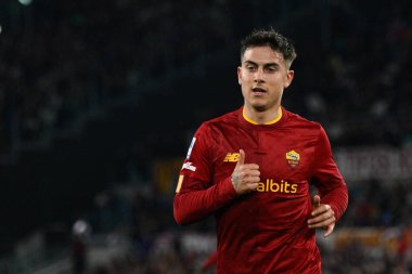 Paulo Dybala (AS Roma) İtalya Futbol Şampiyonası Ligi 'nde 12 Mart 2023' te Roma Olimpiyat Stadyumu 'nda AS Roma ve US Sassuolo arasında oynanan 2022 / 2023 karşılaşmasında. - Fotoğraf: Fabrizio Corradetti / LiveMedi