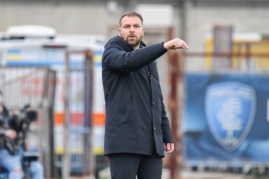 Empoli 'nin baş antrenörü Paolo Zanetti İtalya' nın Empoli şehrindeki Carlo Castellani Stadyumu 'nda oynanan Udinese Calcio maçında, 11 Mart 2023 - Fotoğraf: Fabio Fagiolin