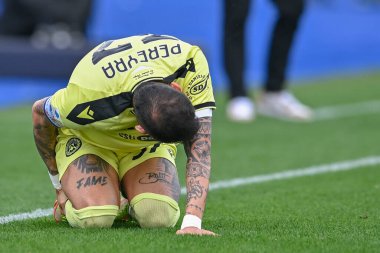 Roberto Pereyra (Udinese Calcio) İtalya futbol takımı Serie A maçında Empoli FC, Udinese Calcio 'ya karşı Empoli, İtalya' daki Carlo Castellani stadyumunda, 11 Mart 2023 - Fotoğraf: Lisa Guglielm