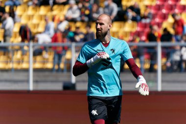 İtalya futbol takımı Serie A maçında Vanja Milinkoviç-Saviç (Torino FC), Lecce, İtalya 'daki Via Del Mare stadyumunda ABD Lecce-Torino FC maçında, 12 Mart 2023 - Fotoğraf: Emmanuele Mastrodonat