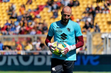 İtalya futbol takımı Serie A maçında Vanja Milinkoviç-Saviç (Torino FC), Lecce, İtalya 'daki Via Del Mare stadyumunda ABD Lecce-Torino FC maçında, 12 Mart 2023 - Fotoğraf: Emmanuele Mastrodonat