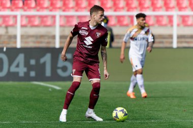 İtalya futbolu sırasında Ivan Iliç (Torino FC) İtalya 'nın Lecce kentindeki Via Del Mare Stadyumu' nda ABD Lecce-Torino FC maçında, 12 Mart 2023 - Fotoğraf: Emmanuele Mastrodonat