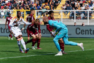 İtalya futbol takımı Serie A maçında Vanja Milinkoviç-Saviç (Torino FC), Lecce, İtalya 'daki Via Del Mare stadyumunda ABD Lecce-Torino FC maçında, 12 Mart 2023 - Fotoğraf: Emmanuele Mastrodonat