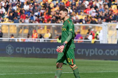 Wladimiro Falcone (ABD Lecce) İtalya 'nın Lecce şehrindeki Via Del Mare Stadyumu' nda oynanan ABD Lecce-Torino FC maçında, 12 Mart 2023 - Fotoğraf: Emmanuele Mastrodonat
