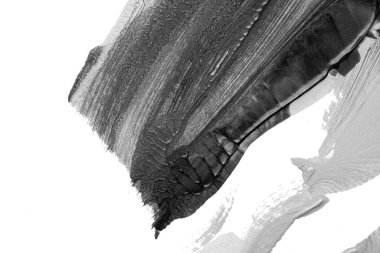 Beyaz kağıda akrilik renkler çizdim ve kağıdı karıştırılmış akrilik renklerin dokusunu oluşturan rorschach mürekkep lekesine benzer şekilde katladım..