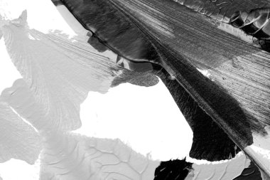 Beyaz kağıda akrilik renkler çizdim ve kağıdı karıştırılmış akrilik renklerin dokusunu oluşturan rorschach mürekkep lekesine benzer şekilde katladım..