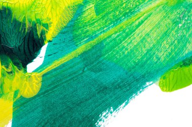 Beyaz kağıda akrilik renkler çizdim ve kağıdı karıştırılmış akrilik renklerin dokusunu oluşturan rorschach mürekkep lekesine benzer şekilde katladım..