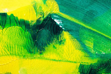 Beyaz kağıda akrilik renkler çizdim ve kağıdı karıştırılmış akrilik renklerin dokusunu oluşturan rorschach mürekkep lekesine benzer şekilde katladım..