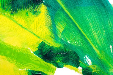 Beyaz kağıda akrilik renkler çizdim ve kağıdı karıştırılmış akrilik renklerin dokusunu oluşturan rorschach mürekkep lekesine benzer şekilde katladım..