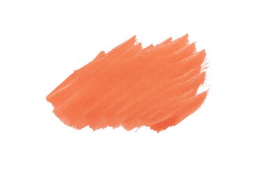 Soyut akrilik suluboya fırça darbesi dokusu logo ve afiş için beyaz arka planda izole edilmiş. tasarım, yaratıcı ve illüstrasyon.