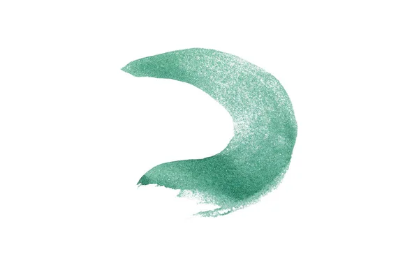 Soyut akrilik suluboya fırça darbesi dokusu logo ve afiş için beyaz arka planda izole edilmiş. tasarım, yaratıcı ve illüstrasyon.