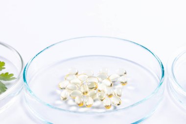 Bilim adamlarının yeni doğal ilaçlar ürettiği laboratuvar çalışmaları.