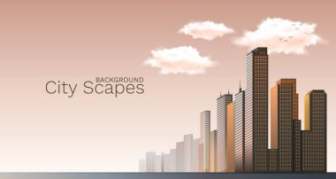 City scapes background, Urban landscape. Urban landscape. urban background. Vector illustration