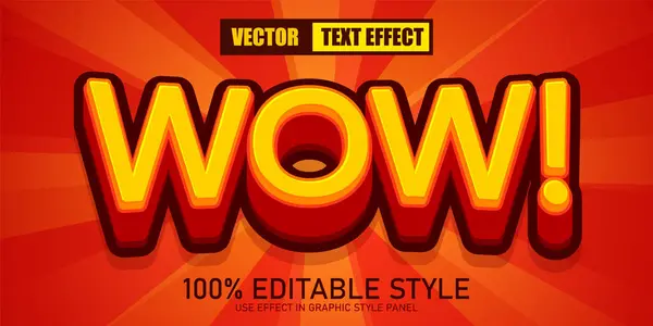 Stock vector Editable text effect. Retro style. Vector illustration