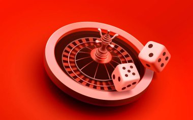 Kumarhane servet makinesi sahibi, büyük şans getiren, afiş kazanan. Vektör