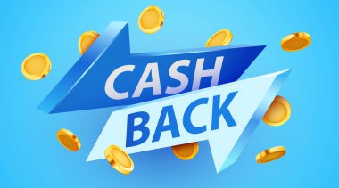 Beyaz arkaplanda nakit para ikonu izole edildi. Nakit veya para iade etiketi. Vektör illüstrasyonu