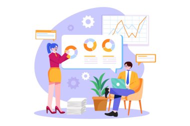 Kız ve erkek istatistik tutar.