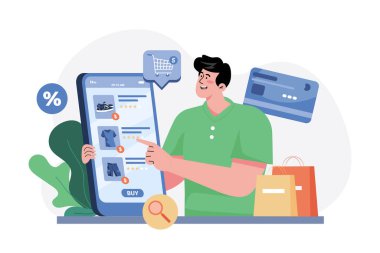İnternet uygulaması üzerinden mal alan adam