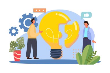 Takım toplantısı. Beyin fırtınası fikirleri.