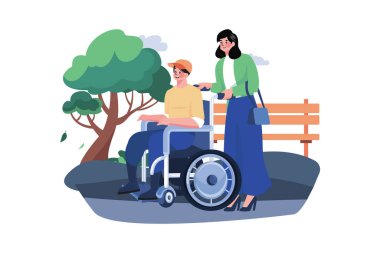 Gazi ve karısı ordudan terhis olduktan sonra yürüyüşe çıktılar.