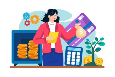 Kişisel finans bütçe, tasarruf ve yatırımı kapsar.