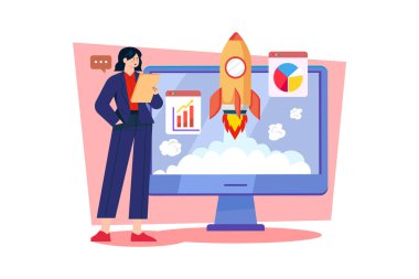 Başlangıç kurucusu finansman seçenekleri hakkında strateji geliştiriyor.