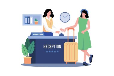 Otel kapıcısı yerel eğlence önerisi sunuyor.