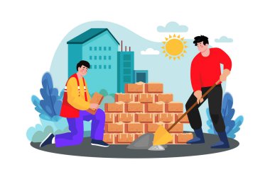 Bir ev sahibi, evine bir oda daha eklemek için inşaat ekibi tutar..