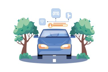 Otomatik araçlar navigasyon için yapay zeka kullanır.