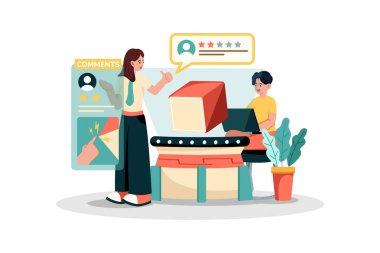 Emlakçı emlak hizmetlerini geliştirmek için müşteri geribildirimi kullanıyor..