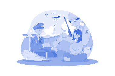 Gaziler, ölen yoldaşlarının anılarını ve hikayelerini paylaşırlar..