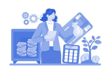 Kişisel finans bütçe, tasarruf ve yatırımı kapsar.