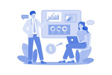 Pazarlama ekibi markalaşma reklamı hazırlıyor