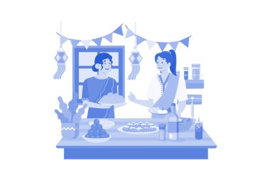 Indian Women Have Cooked To Celebrate The Diwali Festival