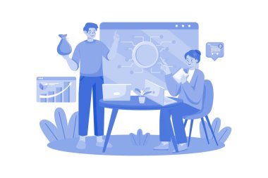 Beyaz arkaplanda Bitcoin Illustration konsepti nasıl satın alınır